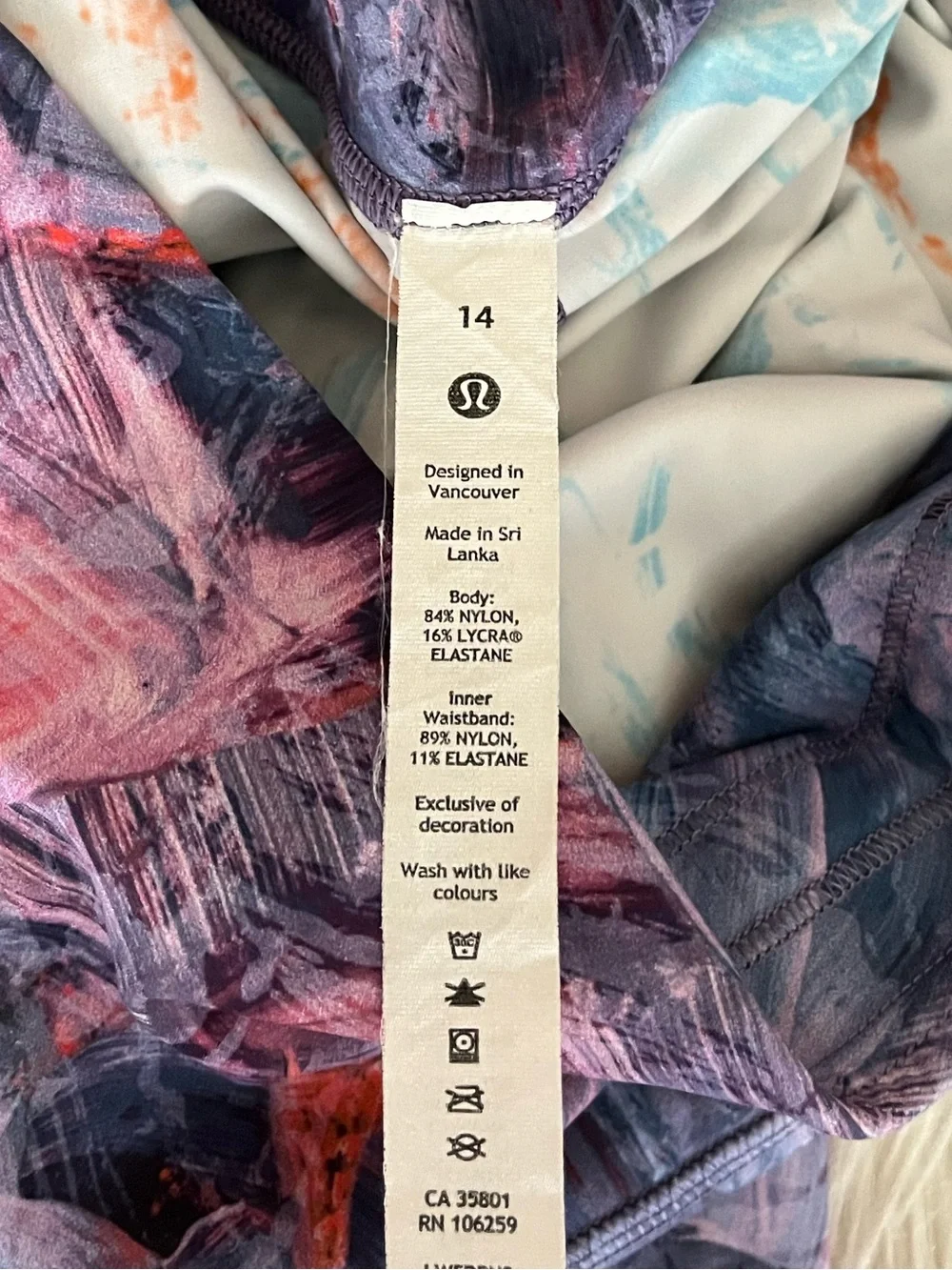 {Lululemon} Base Pace High-Rise Running Tight 25